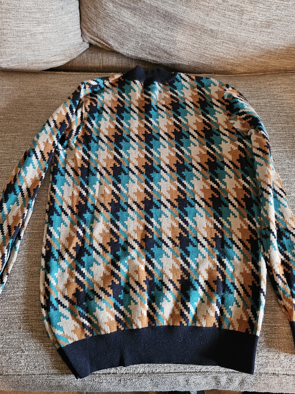 Scotch & Soda Men’s Navy Blue Sweater - Picture 2 of 4